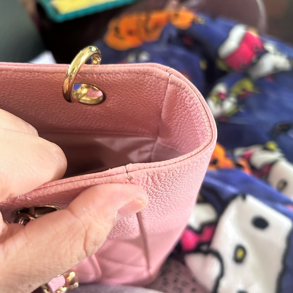 Chanel Pink Quilted Shoulder Bag - Picture 16 of 16